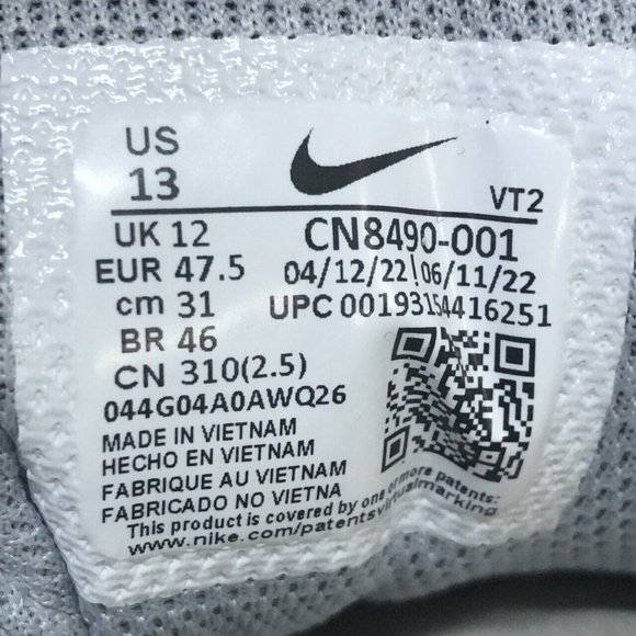 Nike Air Max 90 Mens Size 13 Shoes Recraft Wolf Grey NEW - Picture 7 of 9